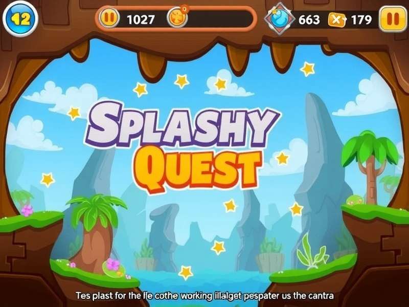Splashy Dash Quest Gameplay Screenshot